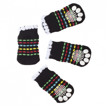 Носки для собак, 4 шт - Dog Socks, L 5 х 4 см