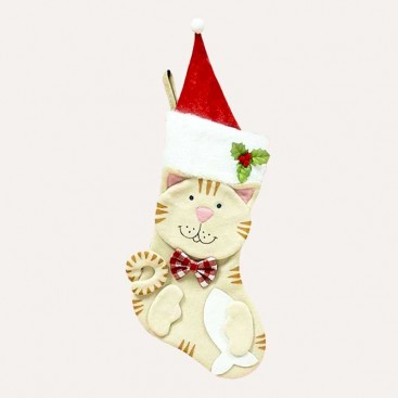 Новогодний чулок для подарков и декора PetsIn - Cat Socks