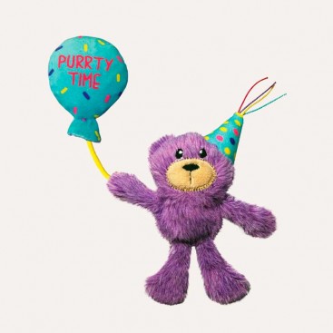 Іграшка з котячою м'ятою ведмежа іменинник Kong - Occasions Birthday Teddy