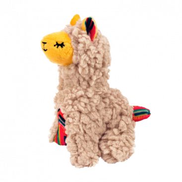 Іграшка з котячою м'ятою та автоматичними рухами Kong - Softies Buzzy Llama