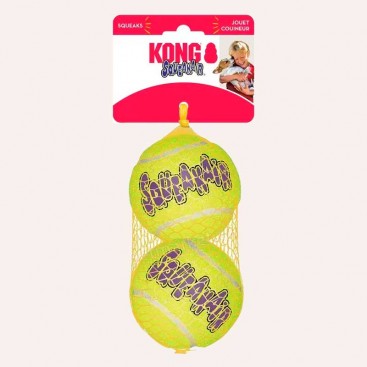 М'ячики з піщалкою для собак KONG - SqueakAir Balls - L 2 шт.