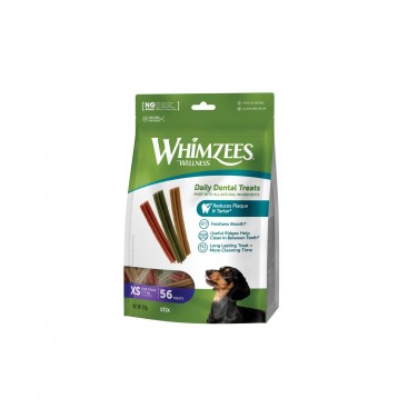 Ласощі для собак у формі паличок Whimzees - XS, 56 шт