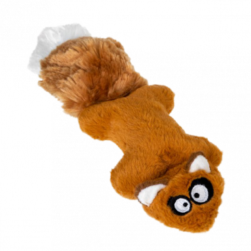 Іграшка для собак Білка із двома змінними пищалками GiGwi - Plush Friendz Squirrel, 24 см
