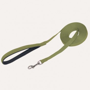Поводок для собак тренировочный Nobby - 1,5см 5м зеленый