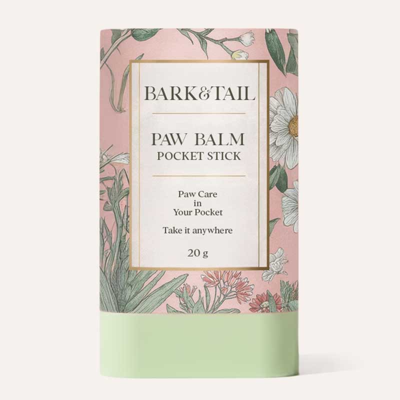 Захисний та зволожуючий бальзам для лап з ароматом зеленого яблука Bark&Tail - Paw Balm, 20 г