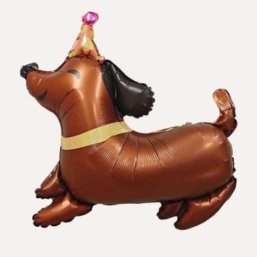 Повітряна кулька на день народження песика Fiesta - Brown Dog