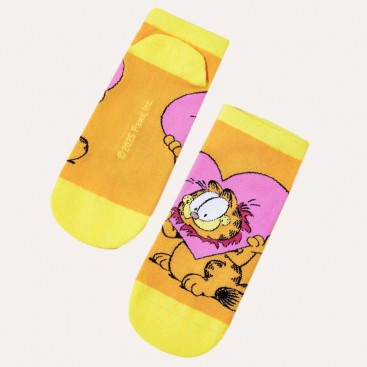 Носки низкие женские Fansphere Goods - Garfield with heart, 36-39
