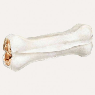 Кісточка з пресованим м'ясом качки Trixie - Denta Fun Duck Chewing Bone 12 см