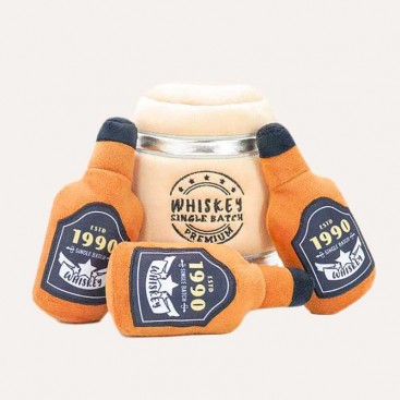 Мягкая игрушка для собак HugSmart - Food Party Whiskey Barrel