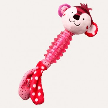 Іграшка для собак Мавпочка з пищалкою GiGwi Suppa Puppa, 20 см