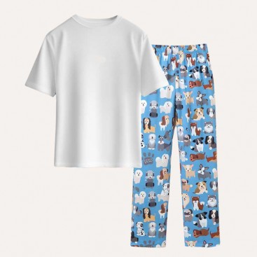 Піжама чоловіча Your Pajamas - Blue & White, ХL