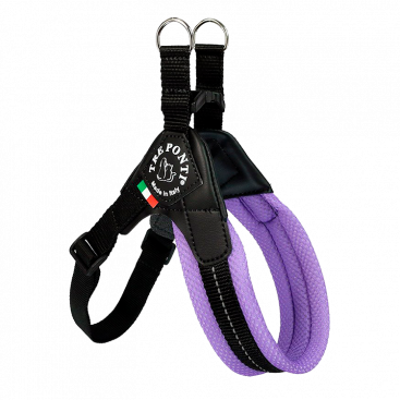 Мягкая сетчатая шлея Tre Ponti - Easy Fit Mesh Adjustable - Purple размер 3.5