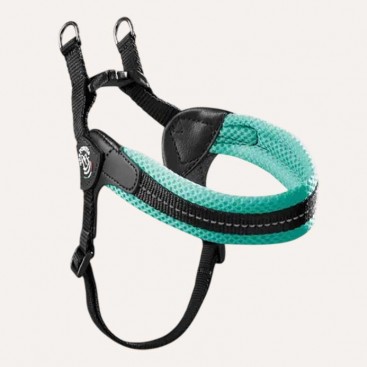 М'яка сітчаста шлея Tre Ponti - Easy Fit Pastel Mesh Mint, розмір 3.5
