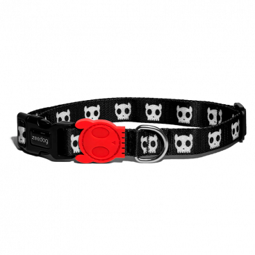 Нашийник для собак Zee.Dog - Skull 2.0 black, M