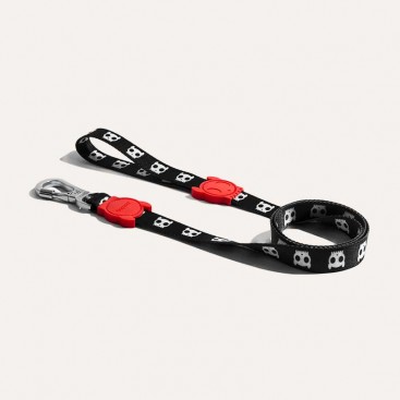 Повідець для собак Zee.Dog - Skull black Leash, XS