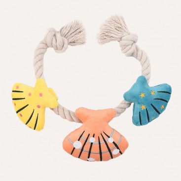 М'яка іграшка для собак HugSmart - Beach Daze Shell Necklace