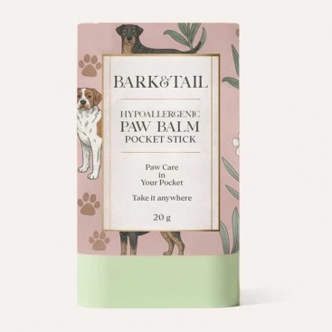Захисний та зволожуючий гіпоалергенний бальзам для лап Bark&Tail - Paw Balm, 20 г Захисний та зволожуючий гіпоалергенний бальзам для лап Bark&Tail - Paw Balm, 20 г