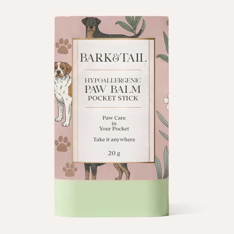 Захисний та зволожуючий гіпоалергенний бальзам для лап Bark&Tail - Paw Balm, 20 г