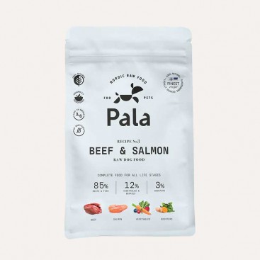 Сухий корм для собак яловичина та лосось Pala - Beef&Salmon (рецепт №3),100 г