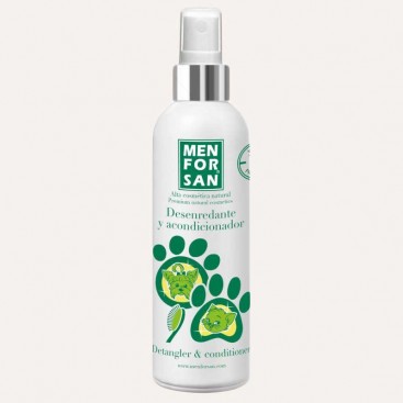 Кондиционер для распутывания и блеска для собак и кошек Menforsan - Detangler&Conditioner, 125 мл