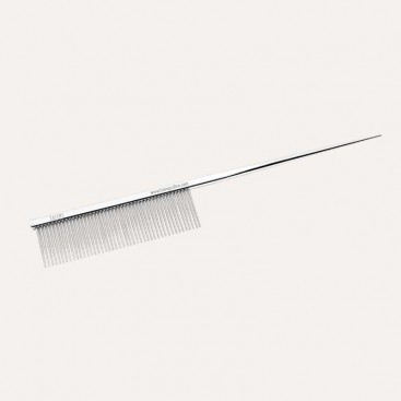 Tauro Pro Line Royal Collection Гребінець металевий з хвостиком, 19,3 см
