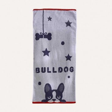 Полотенце для животных Fashion Towel - French Bulldog, grey, M