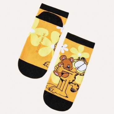 Шкарпетки низькі жіночі Fansphere Goods - Garfield with toy, 36-39