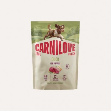 Сухой корм для щенков с уткой Carnilove True Fresh - Puppy Duck 1,5 кг