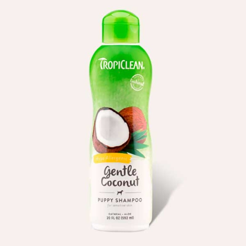 Шампунь TropiClean Gentle Coconut, гіпоалергенний 355 мл