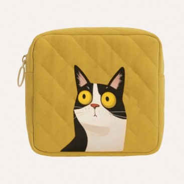 Косметичка для гігієнічних прокладок EveryDay - Mustard Cat