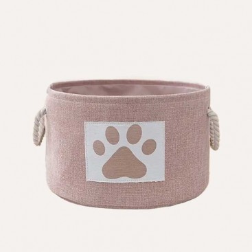 Кошик для зберігання іграшок для тварин PetLobby - TailBin Pink