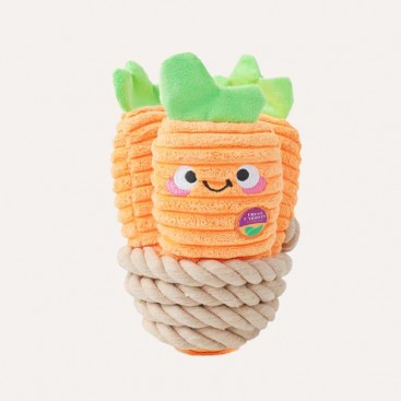 Мягкая игрушка для собак HugSmart - Puppy Garden Carrot Bunch
