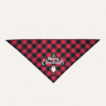 Різдвяна бандана для собак PetsIn - English blanket, one size