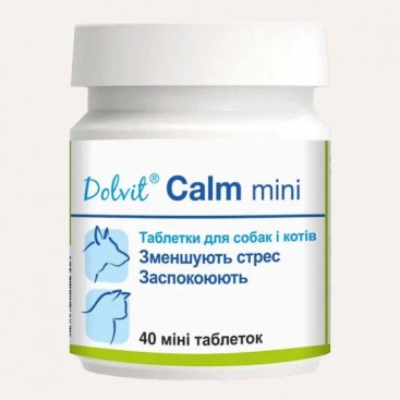 Dolvit Calm mini для собак и кошек 40 табл