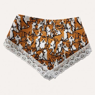 Бандана для собак Montmorency - Lace Corgi Party