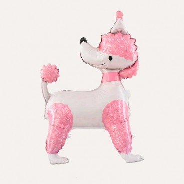 Повітряна кулька 3D на день народження песика Fiesta - Pink Poodle