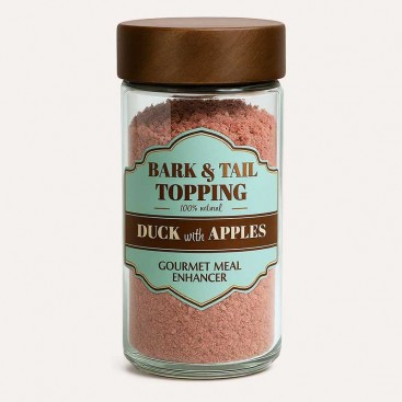 Топінг для кормів з качки та яблук Bark&Tail - Duck with Apples 3, 35 г