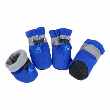 Синие водонепроницаемые ботинки на флисе Yaodhaod - Blue, M-3 4,5х3,5 см