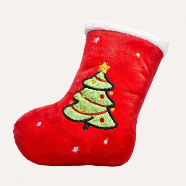 Новогодняя игрушка для собак PetsIn - Christmas tree sock