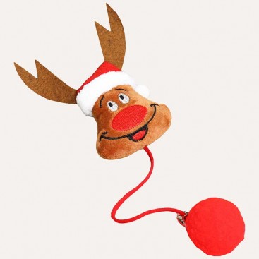 Рождественская игрушка для кошек PETSIN - Christmas deer