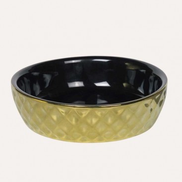 Nobby Миска для собак керамічна Gold Rainbow 14х4см 250мл