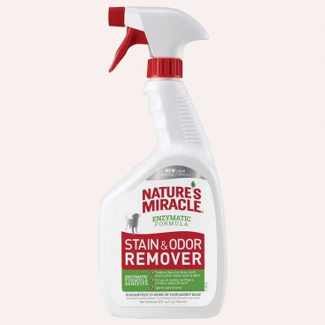 Устранитель пятен и запахов от собак с ароматом дыни Nature's Miracle - Stain & Odor Remover, 946 мл