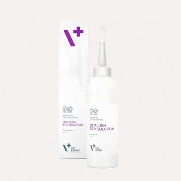 Vet Expert OtiFlush Ear Solution Раствор для очистки ушей котов и собак