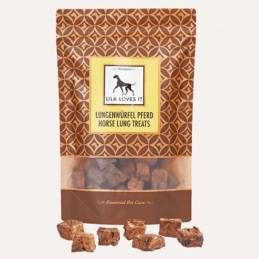 Сушені конячі легені Lila loves it - Horse Lung Treats, 200 г