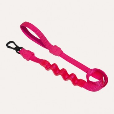 Поводок для собак Zee.Dog - Pink Led Ruff Leash, S