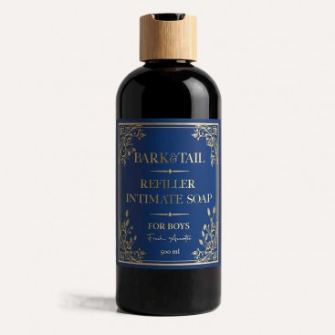 Рідке мило-рефілер для інтимних зон собак-хлопців Bark&Tail-Intimate liquid paw soap for boys,500мл Рідке мило-рефілер для інтимних зон собак-хлопців Bark&Tail-Intimate liquid paw soap for boys,500мл