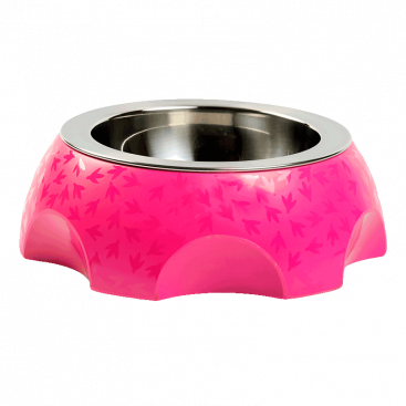 Миска для собак Kiwi Walker - Cheese Bowl Pink 750 мл
