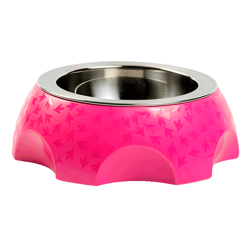 Миска для собак Kiwi Walker - Cheese Bowl Pink 750 мл
