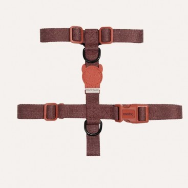Шлея для собак Zee.Dog COCOA NATURALS H-HARNESS MEDIUM