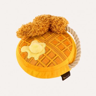 М'яка іграшка для собак PetPlay-Barking Brunch Chicken & Woofles ( Mini )